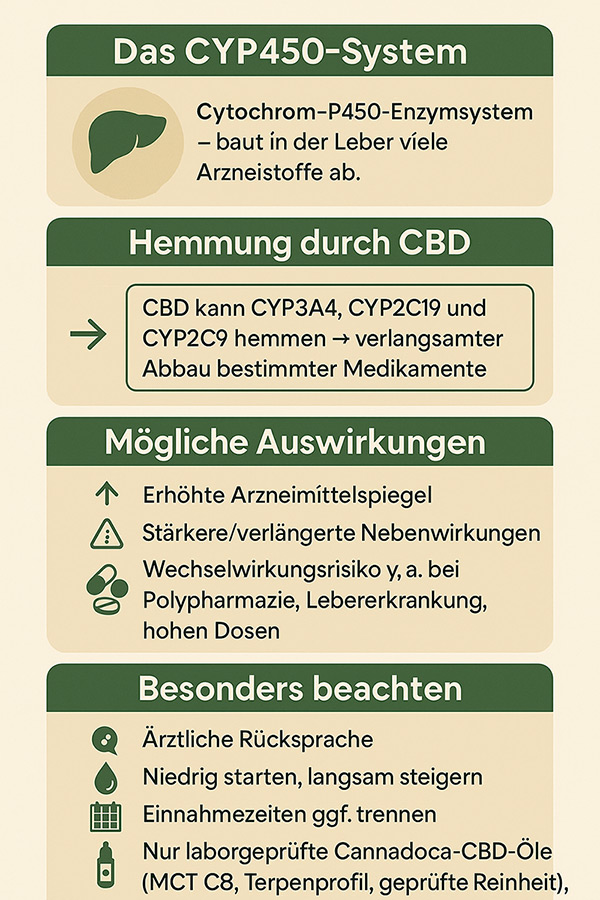 CBD-Wechselwirkungen-cyp450