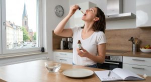 Cannadoca Online Shop - Premium CBD Produkte kaufen CBD Öl Tropfen Einnahme unter die Zunge während Intervallfasten Deutschland.